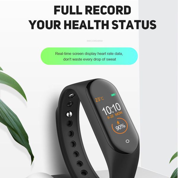 m4 smart band fitness tracker watch sport bracelet heart rate smart watch 0.96 inch smartband monitor health wristband
m4 smart band fitness tracker watch sport bracelet heart rate smart watch 0.96 inch smartband monitor health wristband