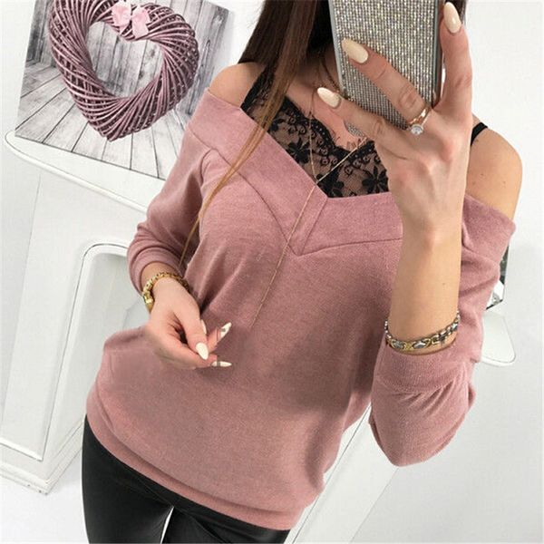 women blouses autumn casual hollow lace patchwork collar long sleeve blouse shirts blusas mujer de moda plus size xl, White
women blouses autumn casual hollow lace patchwork collar long sleeve blouse shirts blusas mujer de moda plus size xl, White
