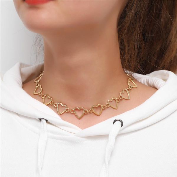 choker naszyjnik for women gold clavicle chain statement collar female chocker fashion jewelry 1638, Golden;silver 
choker naszyjnik for women gold clavicle chain statement collar female chocker fashion jewelry 1638, Golden;silver