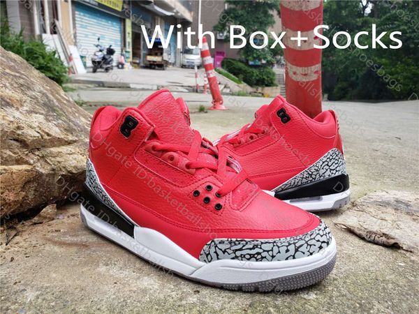 high quaility 3 3s basketball shoes iii red men sports shoes sneaker for women with box and socks
high quaility 3 3s basketball shoes iii red men sports shoes sneaker for women with box and socks