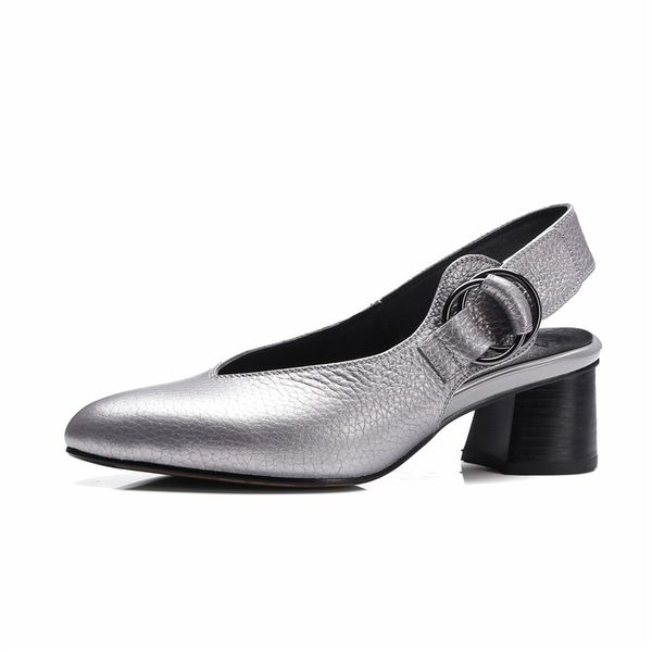 genuine leather women heels shoes autumn women high heels slingbacks pumps ladies shoes big size 4.5 cm, Black
genuine leather women heels shoes autumn women high heels slingbacks pumps ladies shoes big size 4.5 cm, Black