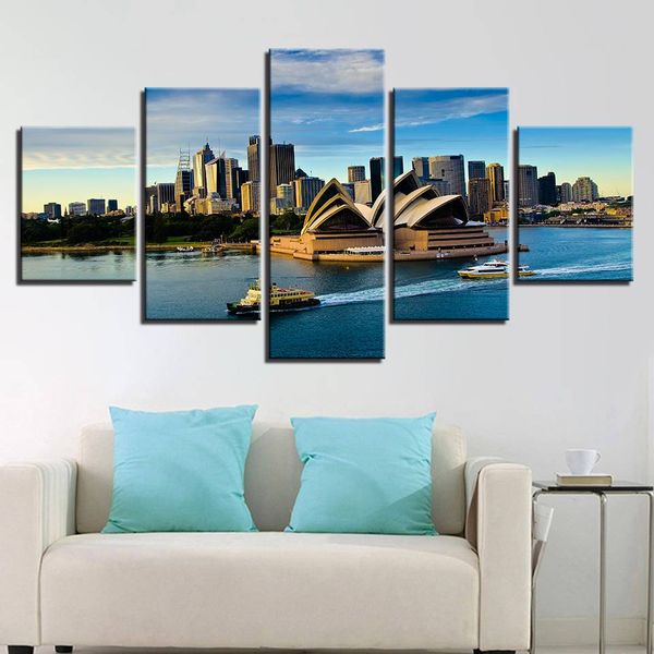canvas hd prints posters home wall art 5 pieces sydney opera house paintings boat yacht harbor landscape picture no frame
canvas hd prints posters home wall art 5 pieces sydney opera house paintings boat yacht harbor landscape picture no frame