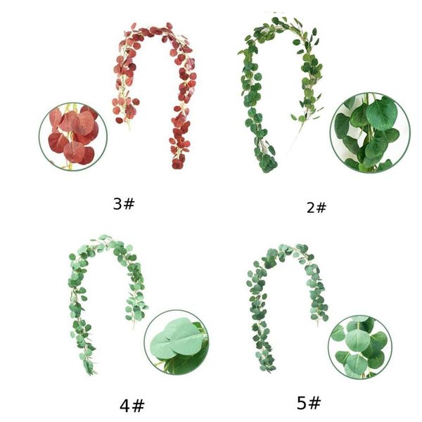 2m artificial eucalyptus leaves vine fake greenery garland wedding party decoration home table decor
2m artificial eucalyptus leaves vine fake greenery garland wedding party decoration home table decor