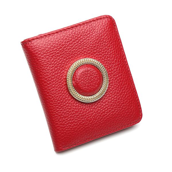 short fund lady wallet genuine leather wallet wallet student man a leather bag, Black
short fund lady wallet genuine leather wallet wallet student man a leather bag, Black