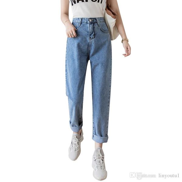 2020 women`s plus size high waist washed light blue true denim pants boyfriend jean femme for women jeans
2020 women`s plus size high waist washed light blue true denim pants boyfriend jean femme for women jeans