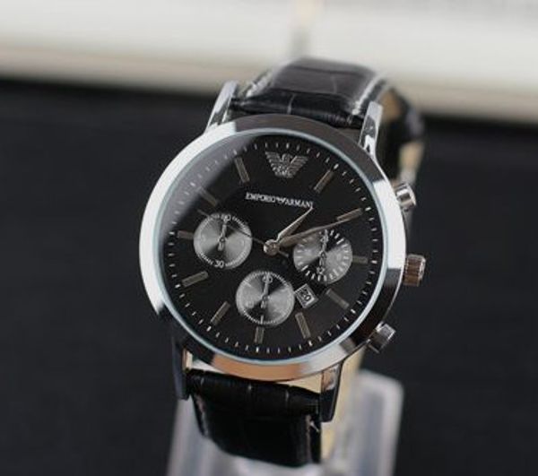 Роскошная кожа кварцевые Известное часы Мужчины Известные Mens новый Классическая
Роскошная кожа кварцевые Известное часы Мужчины Известные Mens новый Классическая