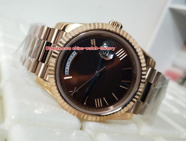 wristwatches n factory president 40mm day-date 228235 18k rose gold brown roman swiss eta movement automatic mens watch watches, Slivery;brown
wristwatches n factory president 40mm day-date 228235 18k rose gold brown roman swiss eta movement automatic mens watch watches, Slivery;brown