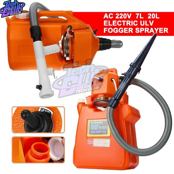 7/20l electric ulv cold fogger sprayer portable fogging machine disinfection machine for home spray fight 220v
7/20l electric ulv cold fogger sprayer portable fogging machine disinfection machine for home spray fight 220v