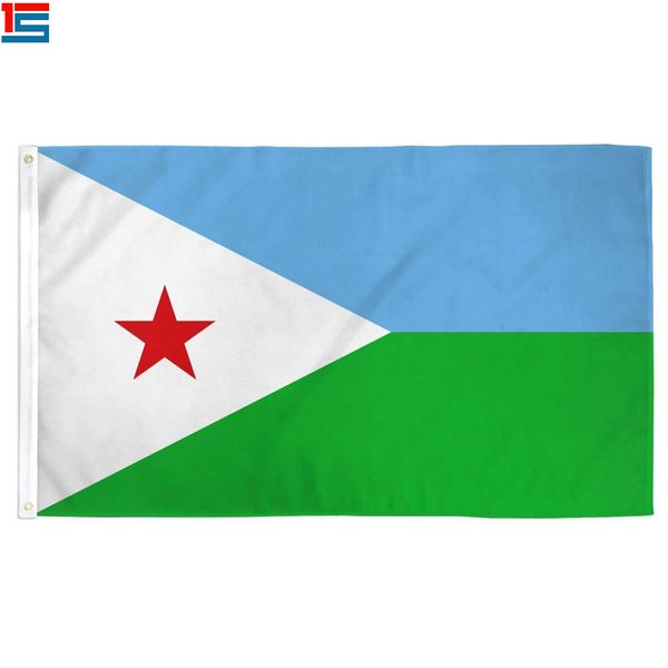 digital printing djibouti flag 90 x 150 cm polyester national country flag banner with two grommets
digital printing djibouti flag 90 x 150 cm polyester national country flag banner with two grommets