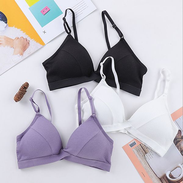 new bralette 2020 ladies padd bra comfort cotton underwear for women wireless bra backless brassiere female lingerie, Red;black
new bralette 2020 ladies padd bra comfort cotton underwear for women wireless bra backless brassiere female lingerie, Red;black
