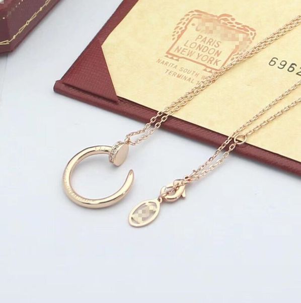 fashion luxury 2020 new brand designer for women necklace big double ring 18k gold titanium steel charm necklace cãrtiêr jewelry, Silver
fashion luxury 2020 new brand designer for women necklace big double ring 18k gold titanium steel charm necklace cãrtiêr jewelry, Silver