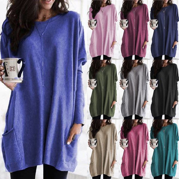 2020 new spring women batwing sleeve round collar eight sizes pocket loose t-shirt (10 colors, White
2020 new spring women batwing sleeve round collar eight sizes pocket loose t-shirt (10 colors, White