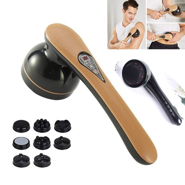 electric handeld massager multi-function 8 massage heads charging wireless full body massage, applicable to all parts of body
electric handeld massager multi-function 8 massage heads charging wireless full body massage, applicable to all parts of body