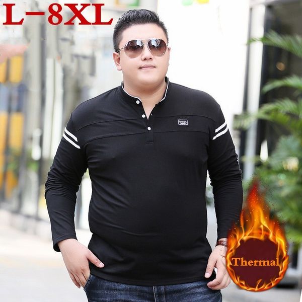 new 8xl 7xl 6xl spring and autumn plus size fashion stand lead concise long sleeve thicken unlined upper garment, White;black
new 8xl 7xl 6xl spring and autumn plus size fashion stand lead concise long sleeve thicken unlined upper garment, White;black