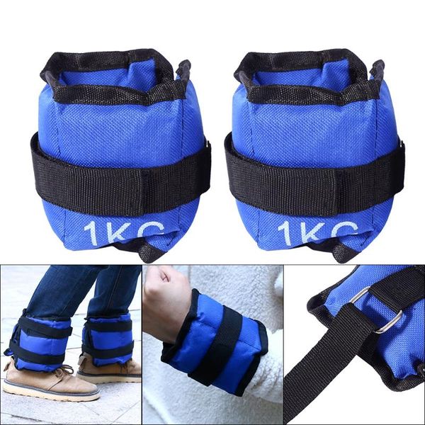 1kg Body Building Resistance Bands Ankle Strap Buckle Gym Multi Thigh Leg Ankle Cuffs Power Weight Lifting Fitness