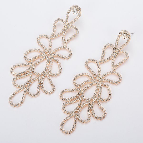 earring woman temperament diamond decoration personality exaggeration will ear nail earrings, Golden
earring woman temperament diamond decoration personality exaggeration will ear nail earrings, Golden