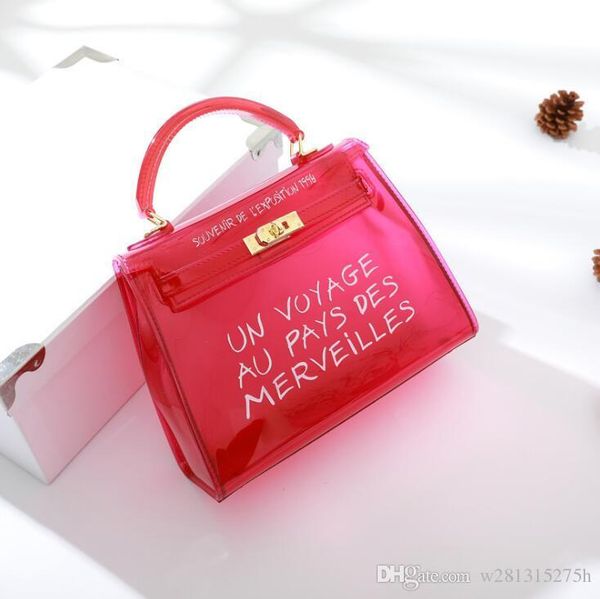 transparent fashion bag trend letter jelly bag handbag shoulder diagonal bag luggages v970703
transparent fashion bag trend letter jelly bag handbag shoulder diagonal bag luggages v970703