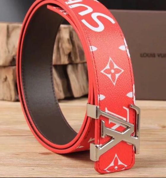 

2020fashion Belt eeNew Designer Automatic Buckle Cowhide Leather men's belt 105cm-125cm Luxury Business belts for male Wholesale re