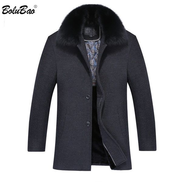 bolubao fashion brand men casual coat 2019 autumn winter male woolen trench coat business men's fur collar warm overcoat coats, Black
bolubao fashion brand men casual coat 2019 autumn winter male woolen trench coat business men's fur collar warm overcoat coats, Black