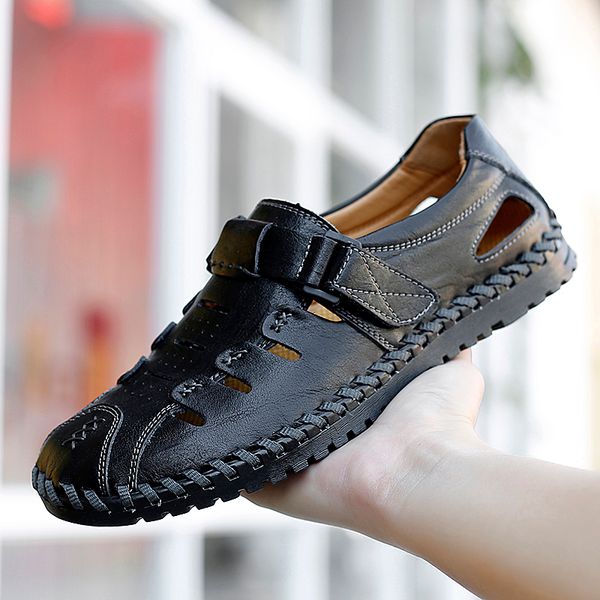 masculina homme casual shoes heren sandalias mens sandalet beach uomo rasteira sandalsslippers roman deportivas de summer sport, Black
masculina homme casual shoes heren sandalias mens sandalet beach uomo rasteira sandalsslippers roman deportivas de summer sport, Black