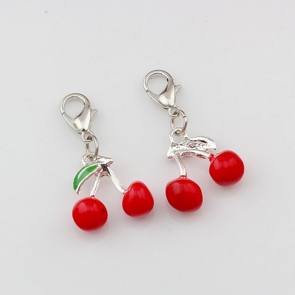50pcs/lots red enamel cherry floating lobster clasps charm beads fit charm bracelet diy jewelry 16x31mm a-522b, Bronze;silver
50pcs/lots red enamel cherry floating lobster clasps charm beads fit charm bracelet diy jewelry 16x31mm a-522b, Bronze;silver