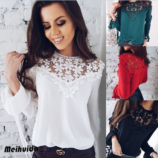 autumn women lace t-shirt hollow out lace paisley tees casual long ruffle sleeve t shirt women back holes shirts, White
autumn women lace t-shirt hollow out lace paisley tees casual long ruffle sleeve t shirt women back holes shirts, White
