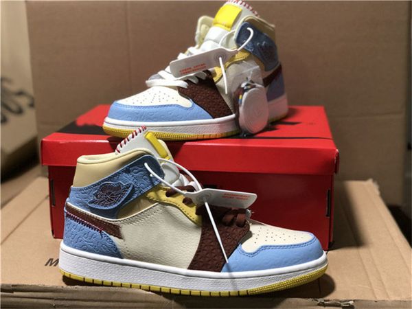 2020 released air authentic 1 mid se fearless maison chateau rouge retro pale vanilla cream blue man basketball shoes cu2803-200, Black
2020 released air authentic 1 mid se fearless maison chateau rouge retro pale vanilla cream blue man basketball shoes cu2803-200, Black