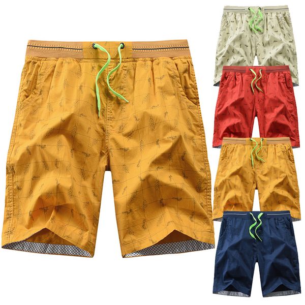 shorts 2020 new summer men's casual print loose-fitting five-minute pants beach men's shorts, White;black
shorts 2020 new summer men's casual print loose-fitting five-minute pants beach men's shorts, White;black