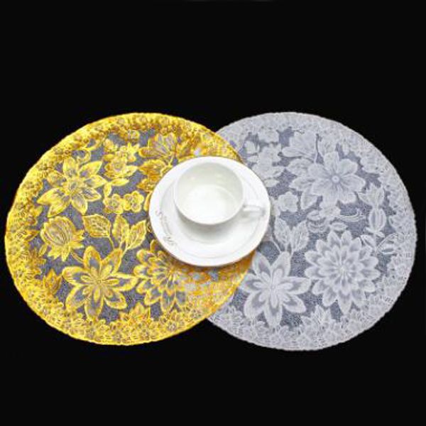 2018 new pvc pattern mat dining table mats waterproof insulation round table tray pad napkin home accessories
2018 new pvc pattern mat dining table mats waterproof insulation round table tray pad napkin home accessories