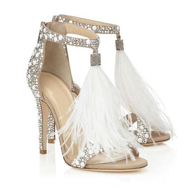 2019 Brand Fashion Luxury Designer Women Shoes Wedding Shoes For Bride Luxury High Heels Feather Sandals
2019 Brand Fashion Luxury Designer Women Shoes Wedding Shoes For Bride Luxury High Heels Feather Sandals