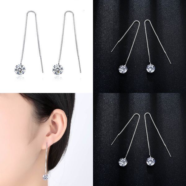 zircon ear line concise earring popular designer hoop faux leather earrings rose, Silver
zircon ear line concise earring popular designer hoop faux leather earrings rose, Silver