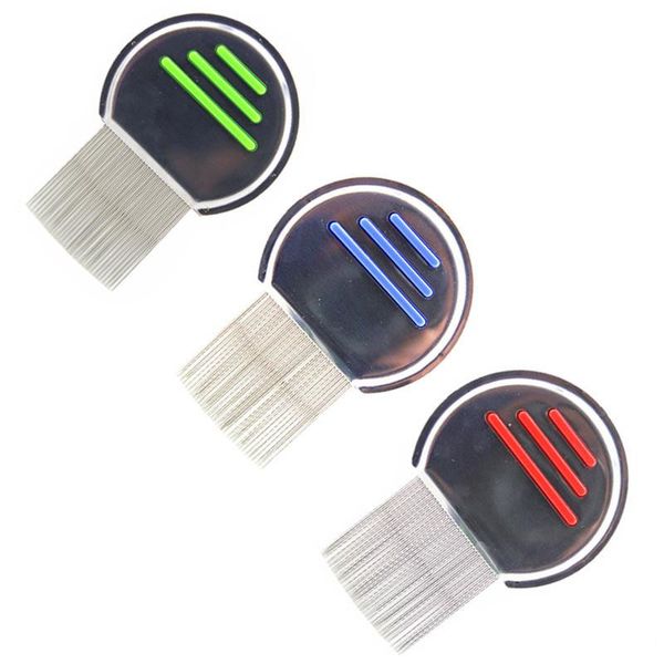 terminator lice comb nit kids hair rid headlice stainless steel metal teeth remove nit brush, Silver
terminator lice comb nit kids hair rid headlice stainless steel metal teeth remove nit brush, Silver
