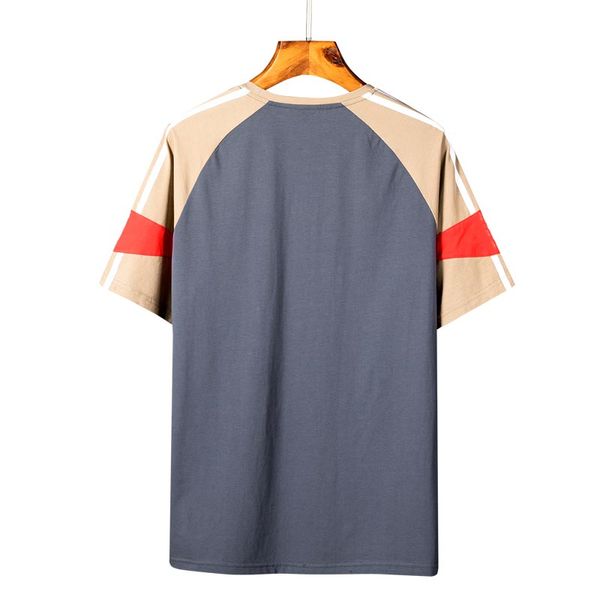 Designer T-Shirts for Men Fashion Mens Panelled Breathable Thin Shirts 2020 New Arrival Casual Crew Neck Men Clothing 2 Styles Size M-4XL
Designer T-Shirts for Men Fashion Mens Panelled Breathable Thin Shirts 2020 New Arrival Casual Crew Neck Men Clothing 2 Styles Size M-4XL