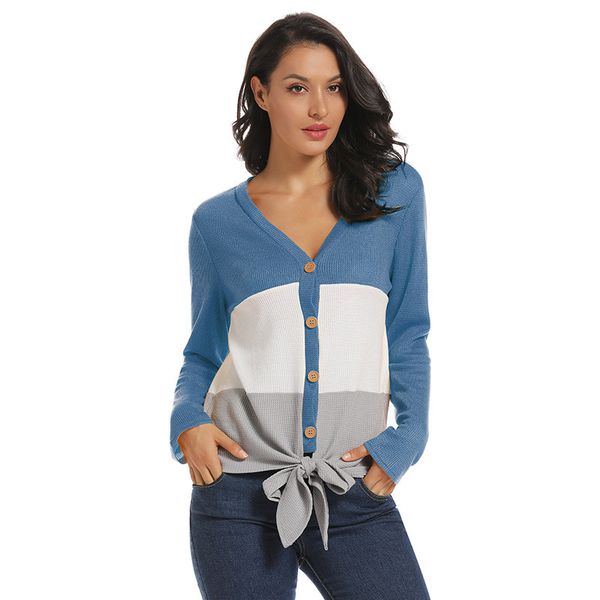 women's knits & tees woman coat autumn spring sweater thin knit cardigan v-neck, White
women's knits & tees woman coat autumn spring sweater thin knit cardigan v-neck, White