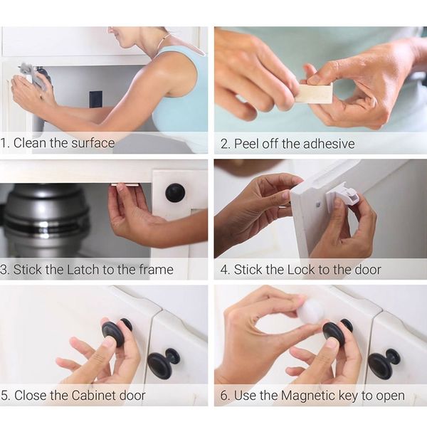 12+3 pcs magnetic child lock children protection baby safety lock drawer latch cabinet door lock limiter children security locks
12+3 pcs magnetic child lock children protection baby safety lock drawer latch cabinet door lock limiter children security locks