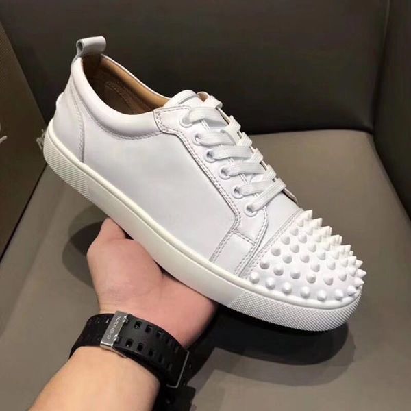 brand low cut suede spikes red bottom designer shoes flats shoes for men and women leather party designer sneakers, Black
brand low cut suede spikes red bottom designer shoes flats shoes for men and women leather party designer sneakers, Black