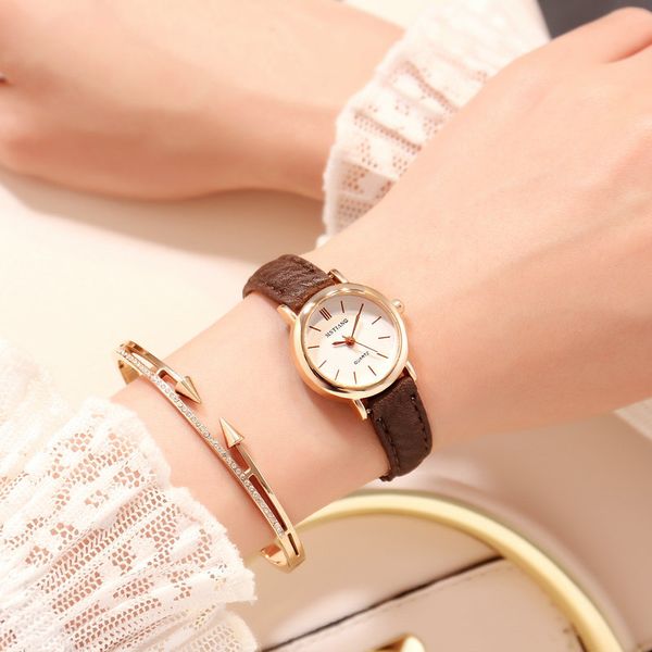 minimalist simple stylish women ultra thin quartz watches ladies exquisite casual wristwatch female small watch, Slivery;brown
minimalist simple stylish women ultra thin quartz watches ladies exquisite casual wristwatch female small watch, Slivery;brown