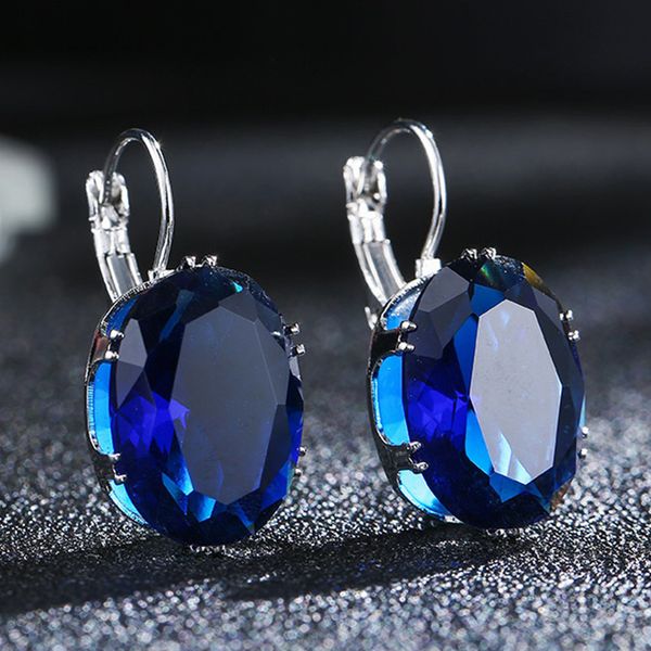 1pair water drop silver fashion jewelry oval crystal big stone rhombus drop earring valentines day gift
1pair water drop silver fashion jewelry oval crystal big stone rhombus drop earring valentines day gift