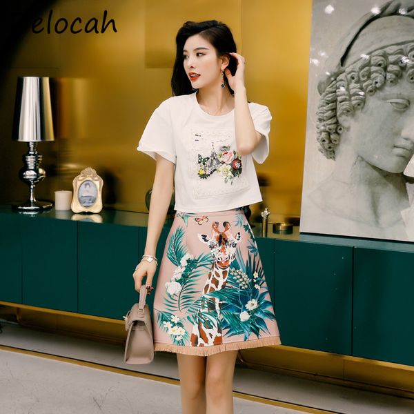 delocah spring summer women set runway fashion designer gorgeous beading white blouses+slim lady skirt two pieces set lady suits
delocah spring summer women set runway fashion designer gorgeous beading white blouses+slim lady skirt two pieces set lady suits