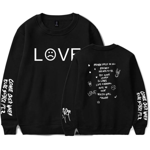 новые lil peep мода o-образным вырезом кофты женщины / мужчины с длинным рукавом кофты горячие продажи уличная одежда пользовательские подде, Black
новые lil peep мода o-образным вырезом кофты женщины / мужчины с длинным рукавом кофты горячие продажи уличная одежда пользовательские подде, Black