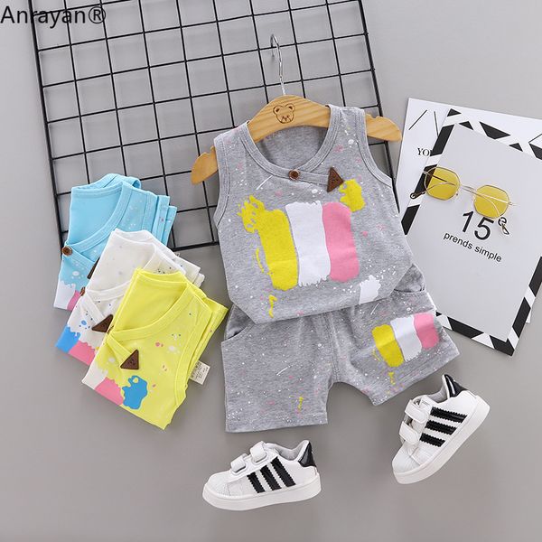 summer children baby boys girls cotton clothes tricolor vest shorts 2pcs/sets child toddler fashion casual wear kids tracksuits, White
summer children baby boys girls cotton clothes tricolor vest shorts 2pcs/sets child toddler fashion casual wear kids tracksuits, White