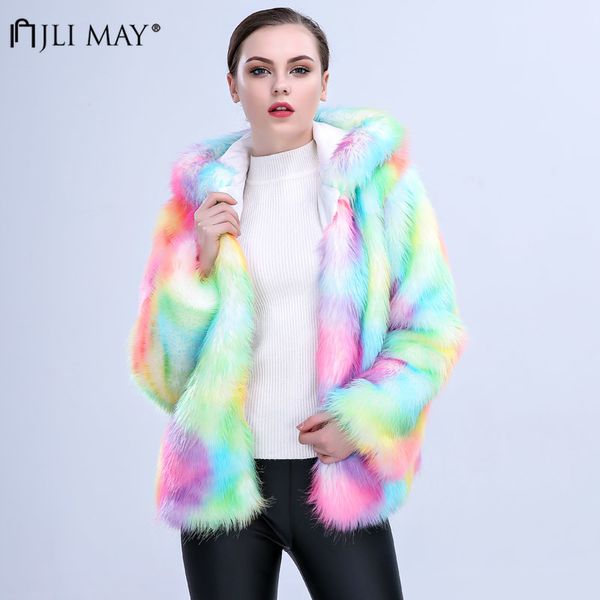 jli may winter multicolor faux fur coat jacket with hood warm open stitch wide-waisted casual thick long sleeve plus size, Black
jli may winter multicolor faux fur coat jacket with hood warm open stitch wide-waisted casual thick long sleeve plus size, Black