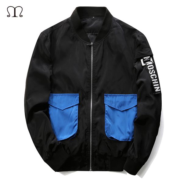 manluodanni 2016 new men bomber jacket hip hop patch designs slim fit pilot bomber jacket coat men jackets jaqueta masculina, Black;brown
manluodanni 2016 new men bomber jacket hip hop patch designs slim fit pilot bomber jacket coat men jackets jaqueta masculina, Black;brown