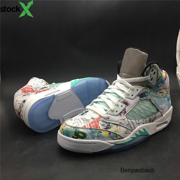 5 wings 3m multi-color jordon basketball shoes white green 5s wings men sports fashion designer sneakers
5 wings 3m multi-color jordon basketball shoes white green 5s wings men sports fashion designer sneakers