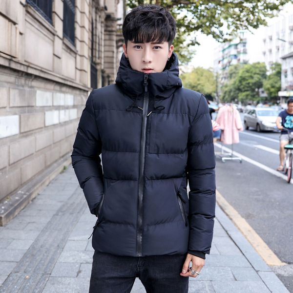 men's jackets 2019 korean style casual hooded thick warm cotton padded overcoat puffer warm bubble coat, Black;brown
men's jackets 2019 korean style casual hooded thick warm cotton padded overcoat puffer warm bubble coat, Black;brown