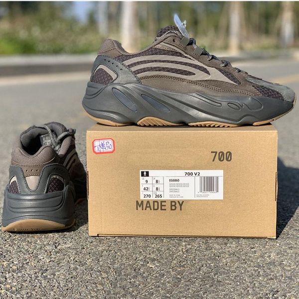Cement 700 V2 Wave Runner Kanye West Running Shoes 3M Designer Chocolate Glow In Dark Basf Athletic Sports Trainers Size 36-47
Cement 700 V2 Wave Runner Kanye West Running Shoes 3M Designer Chocolate Glow In Dark Basf Athletic Sports Trainers Size 36-47