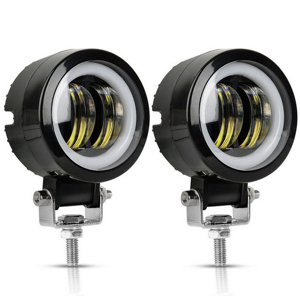 3inch 20w 12v 24v car led work lights bar angel eyes round led spotlight light bar for motorcycle suv truck atv buses work light
3inch 20w 12v 24v car led work lights bar angel eyes round led spotlight light bar for motorcycle suv truck atv buses work light