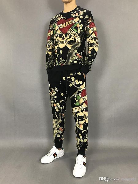 skull and skull print drill new sweatshirts sweat suit mens hoodies brand clothing men's tracksuits mens tracksuits luxury tracksuit, Gray
skull and skull print drill new sweatshirts sweat suit mens hoodies brand clothing men's tracksuits mens tracksuits luxury tracksuit, Gray