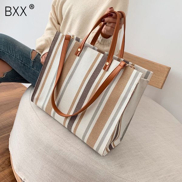 повседневная холст полоса crossbody сумки для женщин 2020 весна большой емкости плеча сумка женская сумки t200409
повседневная холст полоса crossbody сумки для женщин 2020 весна большой емкости плеча сумка женская сумки t200409