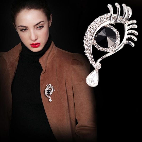 women blue glass crystal big eye brooches for wedding party jewelry ladies waterdrop angel tears brooch pins clothes accessorie, Gray
women blue glass crystal big eye brooches for wedding party jewelry ladies waterdrop angel tears brooch pins clothes accessorie, Gray